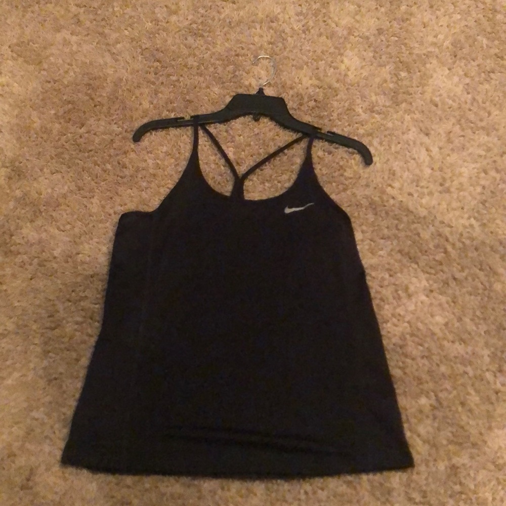 Black nike tank top